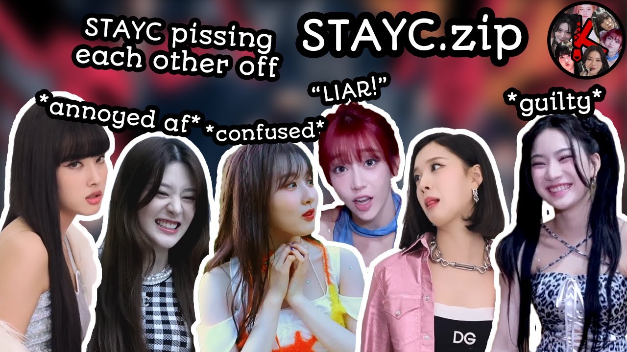 STAYC.zip (STAYC annoying each other) (Cute and Funny Moments)