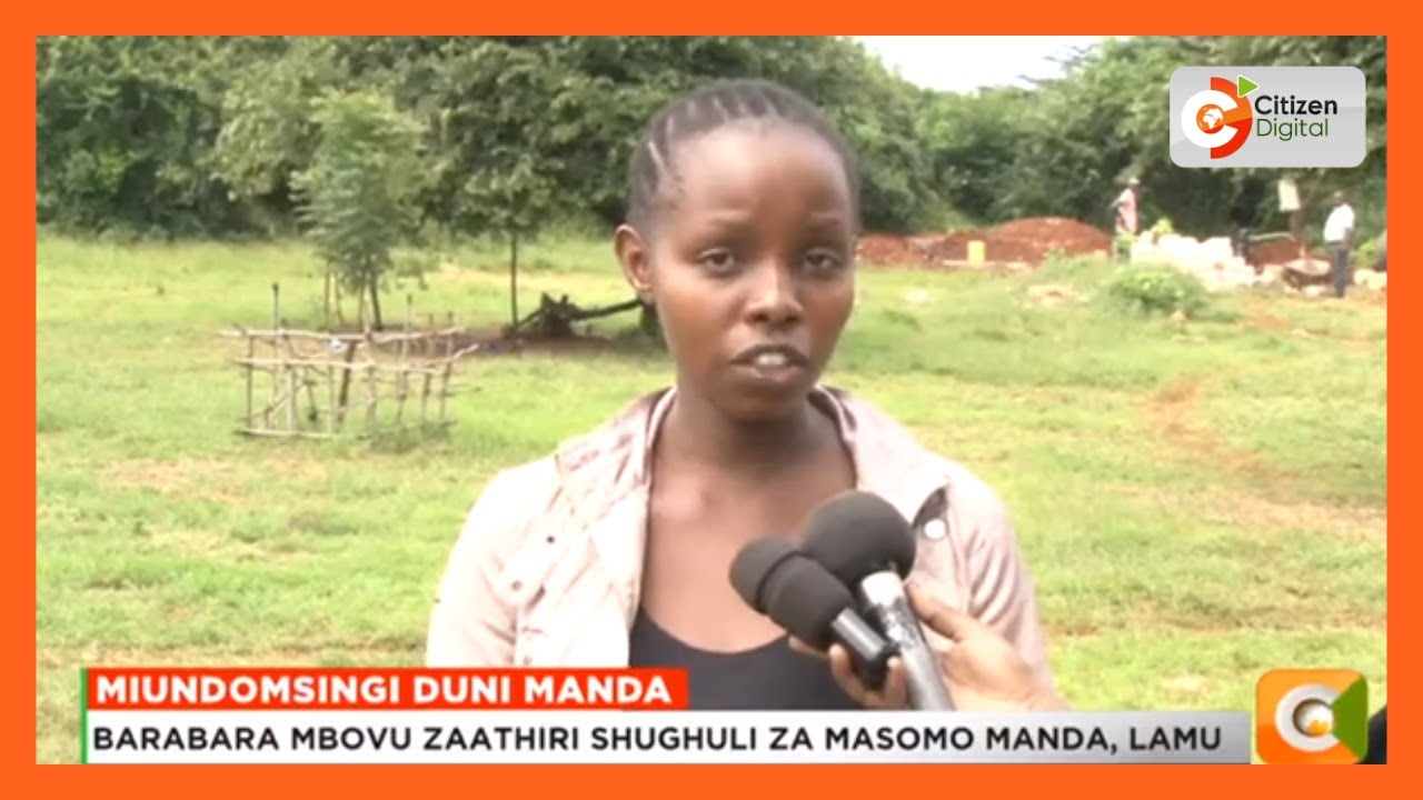 Walimu wa Shule ya Upili ya Manda Airport katika kaunti ya Lamu walalamikia hali mbovu ya barabara