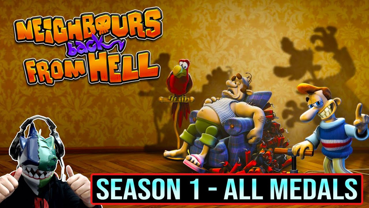 NEIGHBOURS BACK FROM HELL Indonesia - Season 1 | 100% Trophy Guide Walkthrough