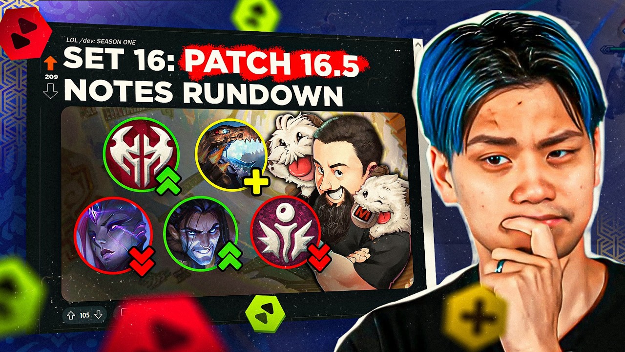 Frodan Reacts to the 16.5 Patch Notes Rundown!
