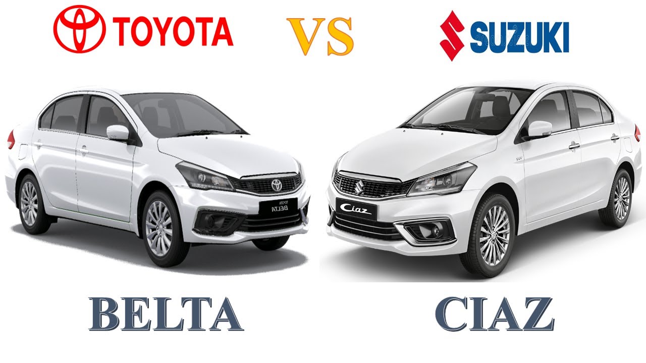 Toyota BELTA Vs Suzuki CIAZ  Full Comparison