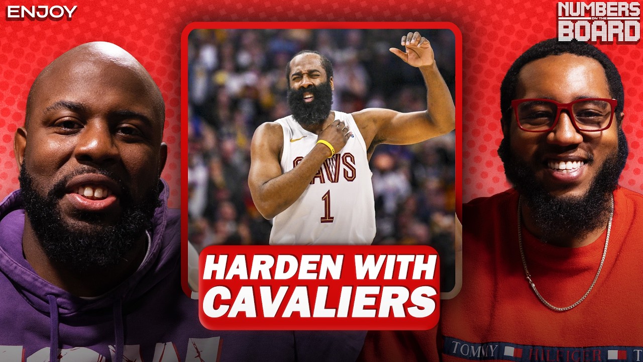 How the Cleveland Cavaliers look with James Harden in two games | Numbers on the Board | NBA on NBC