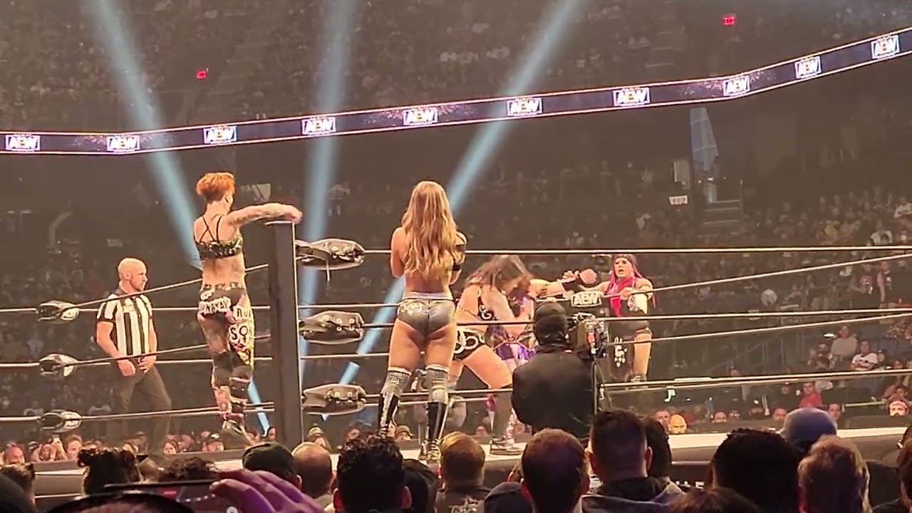 Anna Jay, Ruby Soho & Kris Statlander vs Nyla Rose, Diamante & Emi Sakura Aew: Dark in Ontario CA
