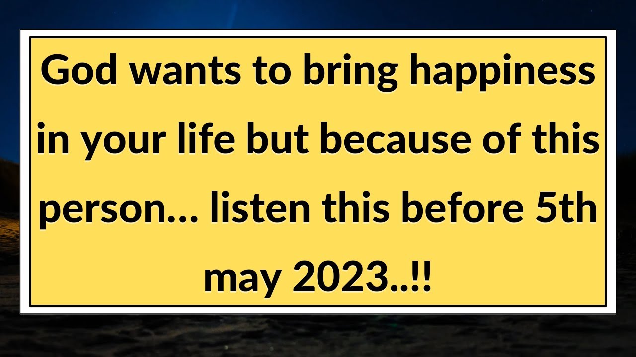 11:11✝️God wants to bring happiness in your life but because of this person… | God message..!!