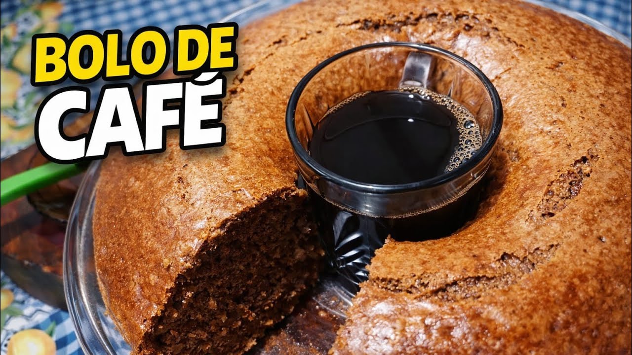 Como fazer bolo de café 