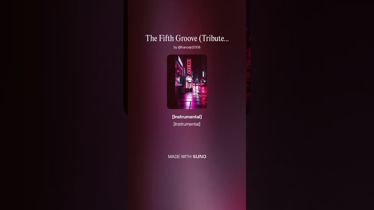 The Groovereaper - The Fifth Groove (Tribute To Victoria Brockman)