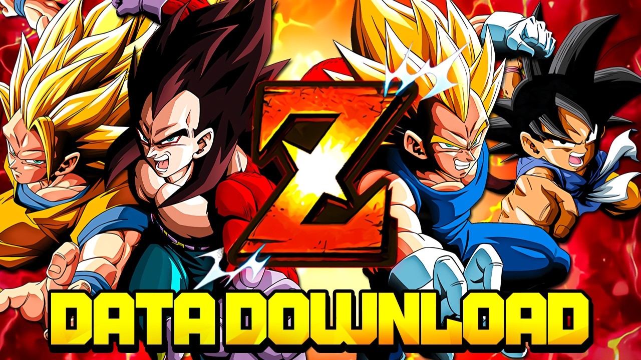 MONSTER DATA DOWNLOAD!! EZA LR SSJ3 GOKU, SSJ2 VEGETA, GT GOKU & SSJ4 VEGETA! (DBZ: Dokkan Battle)