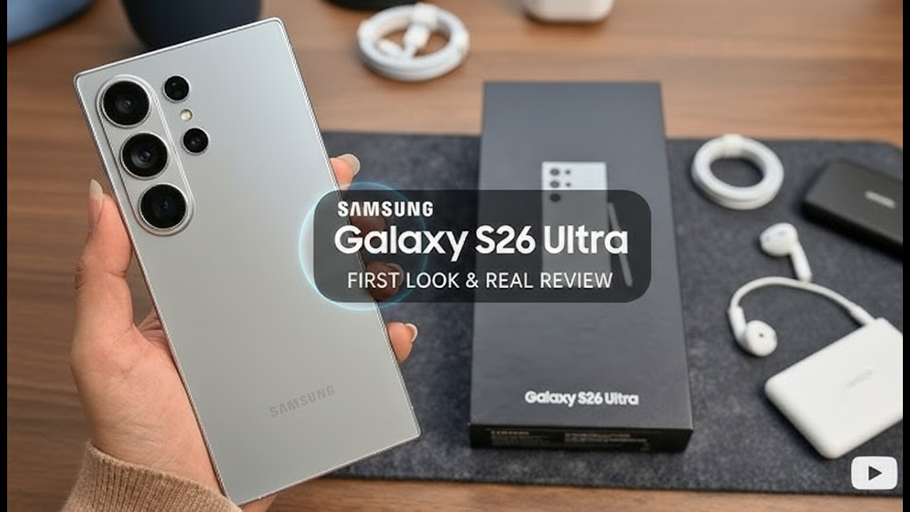 Samsung Galaxy S26 Ultra - Official Look!