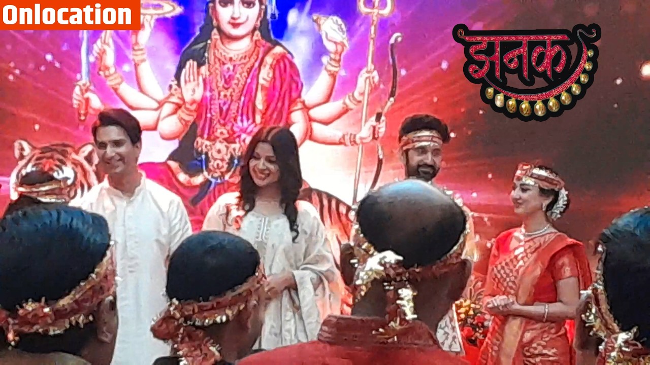 Jhanak | On location | Jhanak और Rishi के घर हुयी Mata की चौकी | 15 February 2026
