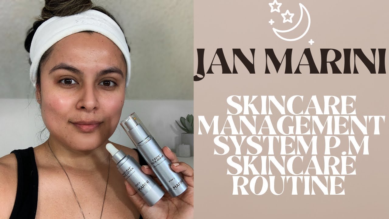 Jan Marini Skincare Management System PM Skincare Routine & an UPDATE! | Nadia Vega