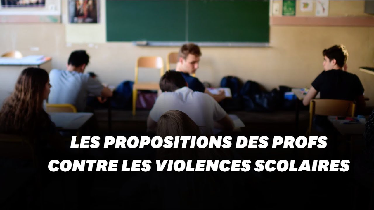 Quatre recommandations des profs pour lutter contre les violences scolaires