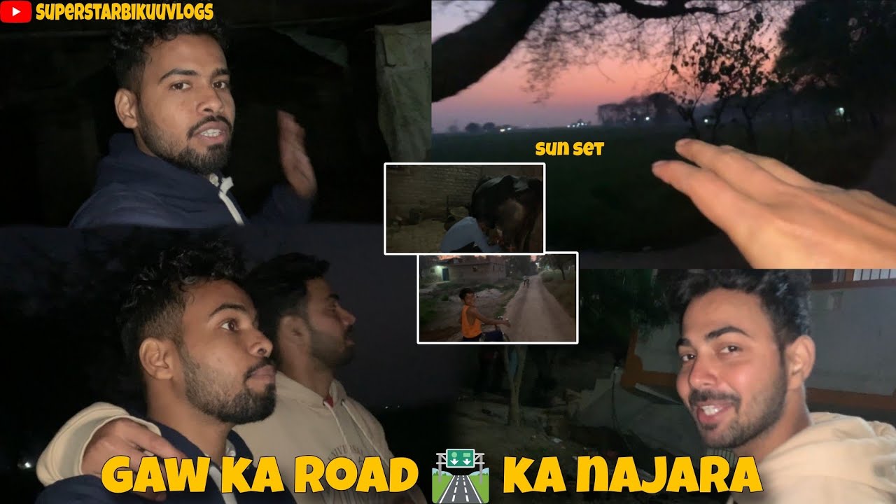 Gaw ka road 🛣️ ka najara 🤩|vlogs64|#superstarbikuuvlogs 