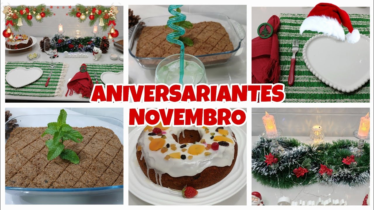 MESA POSTA INSPIRAÇÃO NATALINA PARA AS ANIVERSARIANTES - QUIBE E BOLOTONE 
