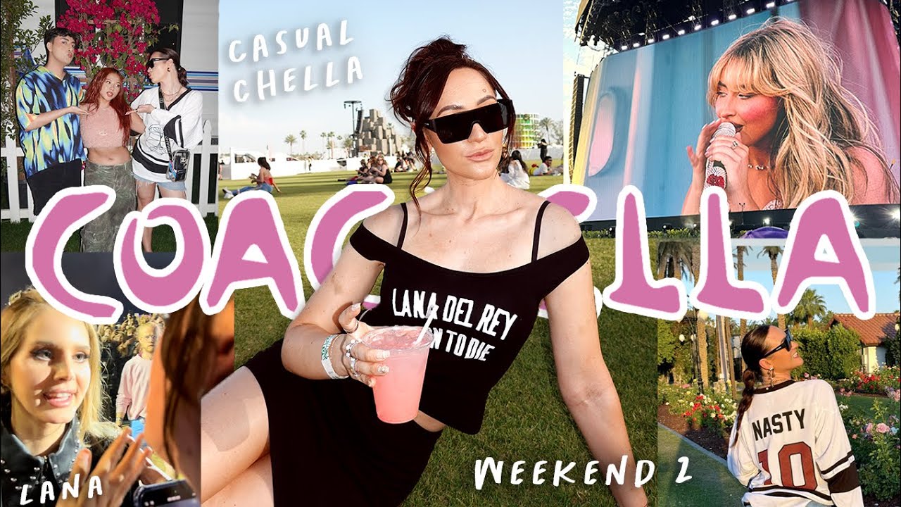 Coachella Weekend 2 Vlog: Seeing Lana Del Rey, Festival Food, + More!!