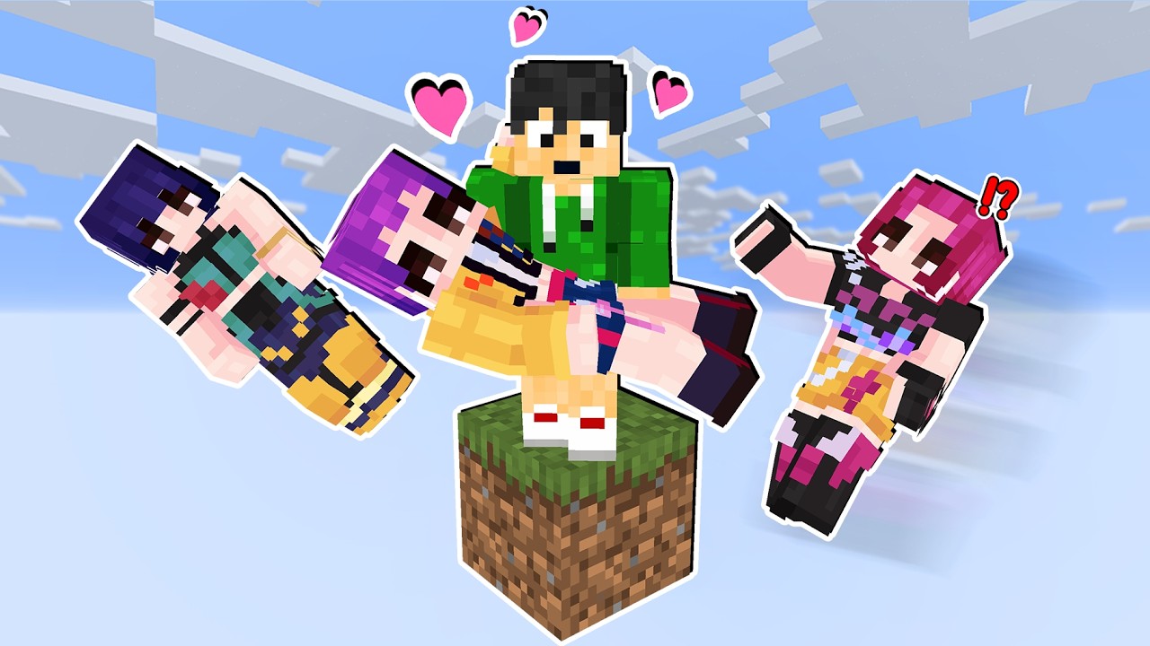 Minecraft Oneblock, But It&rsquo;s Kpop Demon Hunters 😂(Tagalog)