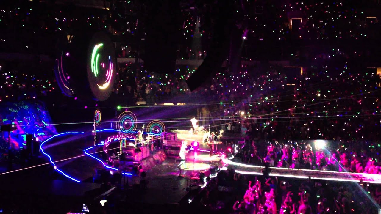 Every Teardrop is a Waterfall-Coldplay Dallas 2012