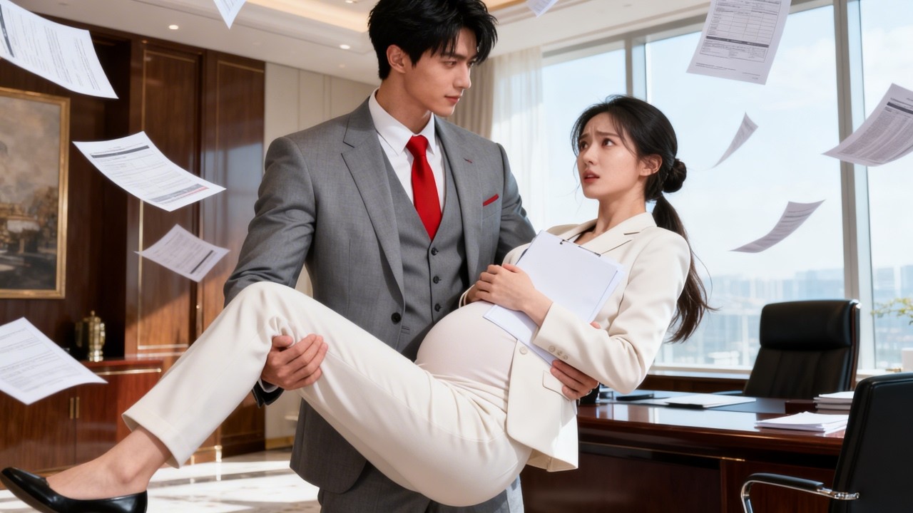 He wanted a divorce. I hid. He became my boss and cared for my baby.