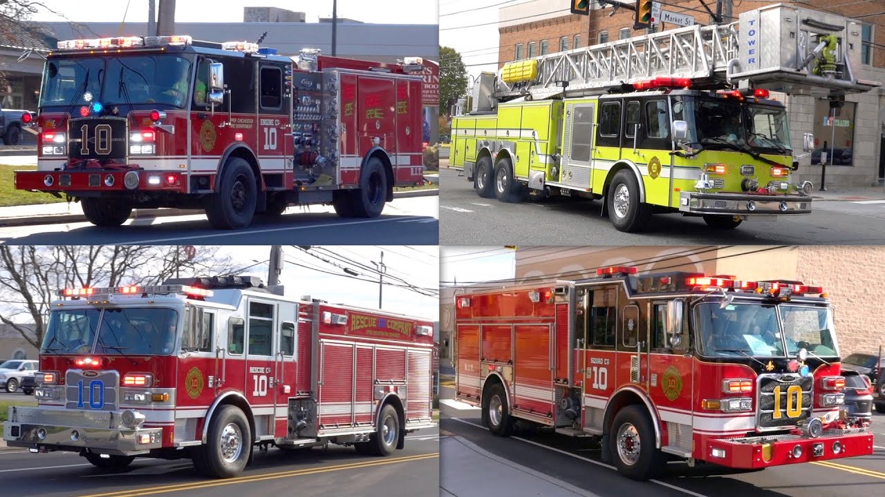 Upper Chichester Fire Department Response Compilation