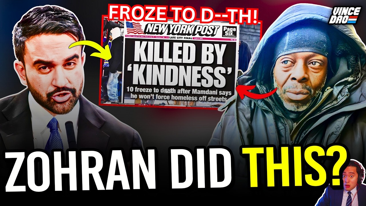 Zohran Mamdani UNDER FIRE After Homeless DIE in Cold Weather Under Woke Housing Approach