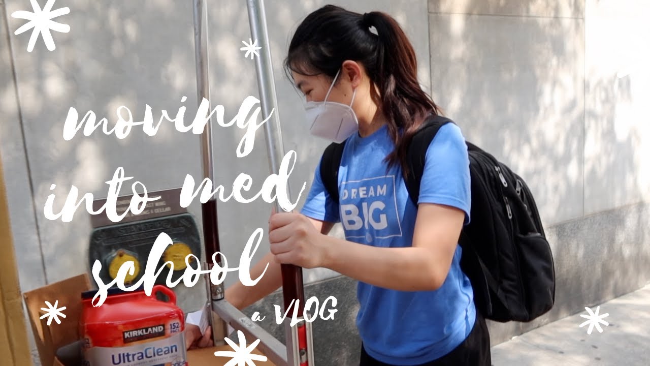 i moved into med school! (a nyc dorm? tour)