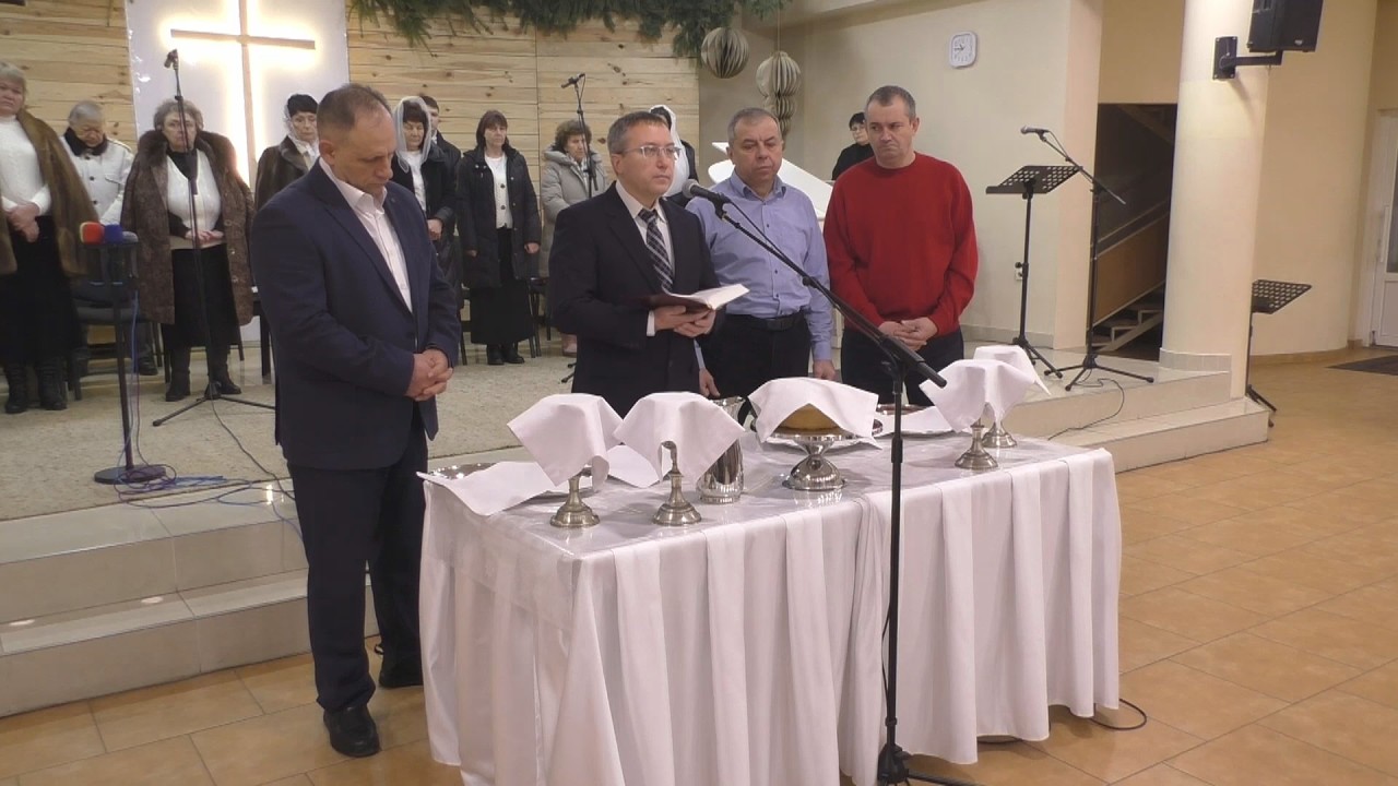 Богослужіння зі Святим Причастям в Церкві ЄХБ Храм Спасіння, 8 лютого 2026