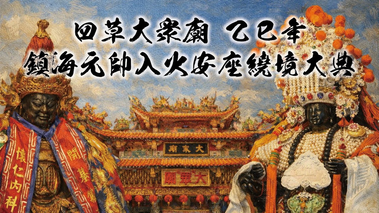 北港媽祖慶讚四草大衆廟乙巳年鎮海元帥入火安座繞境大典--EP01