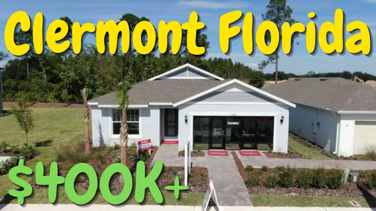 4 Bed 2 Bath New Home For Sale in Clermont Florida