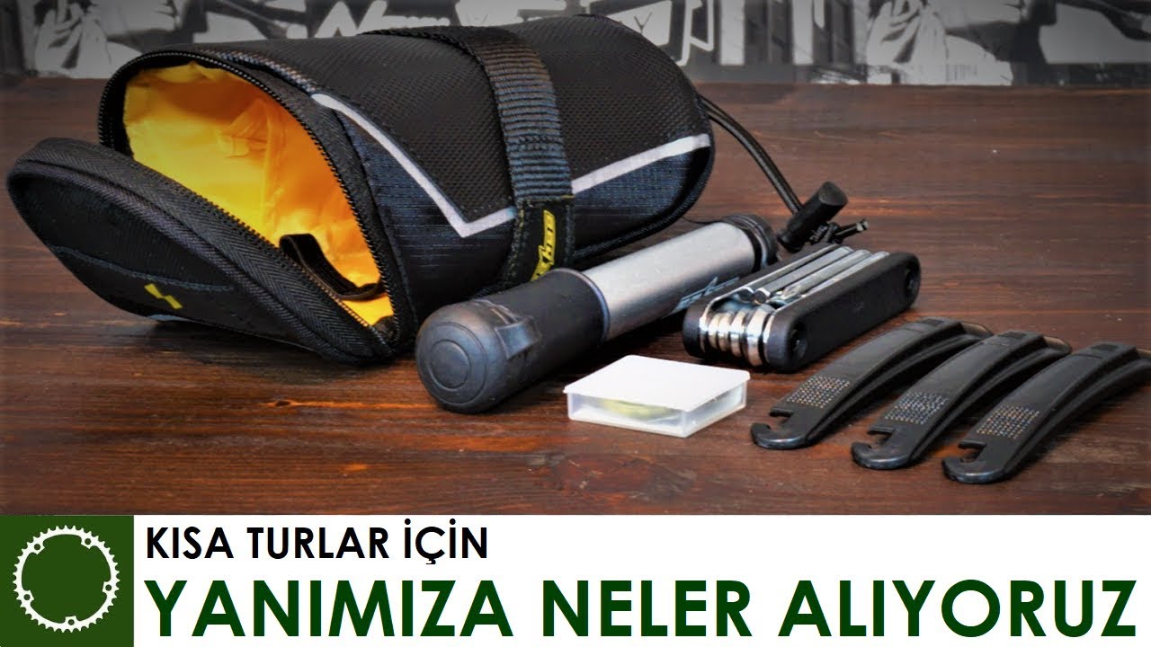 Bunlar Olmadan Yola Çıkmam ;) Hepsi Bir Arada Sele Altı Çantası & Tamir Kiti