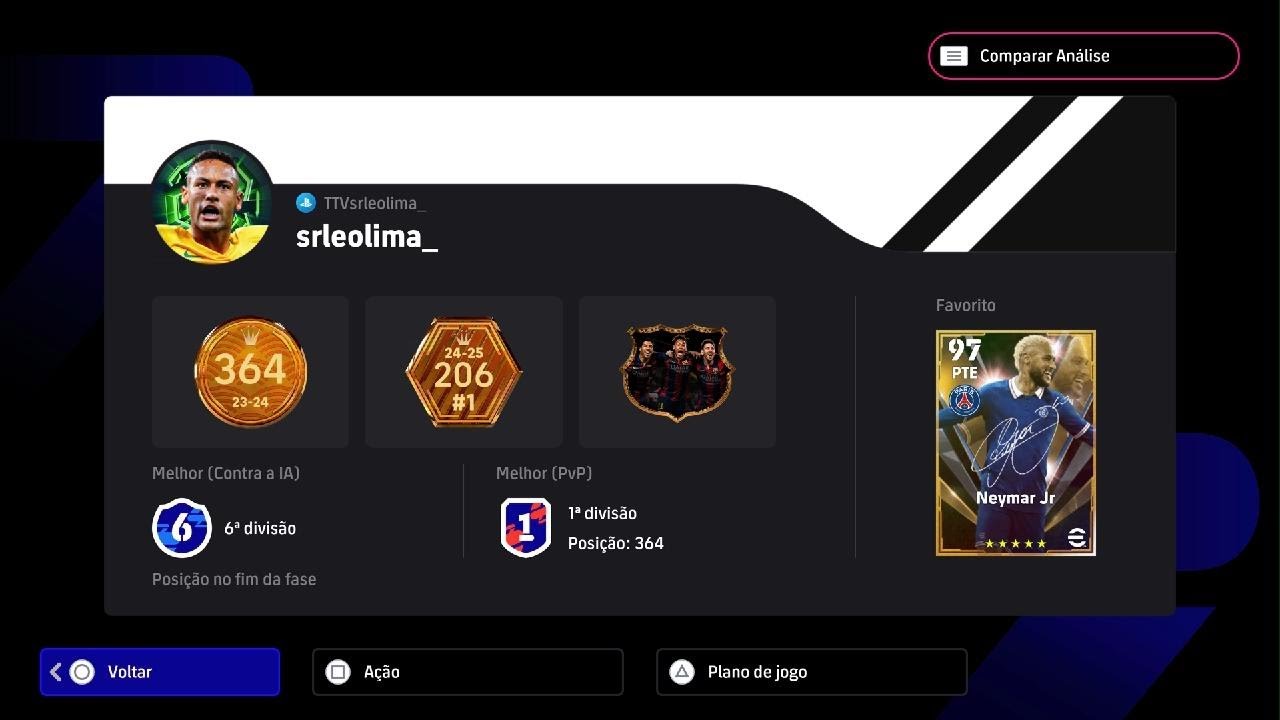 🚨🔥😱ENFRENTEI O TOP 364 NA LIGA EFOOTBALL- TIKTOK SRLEOLIMA