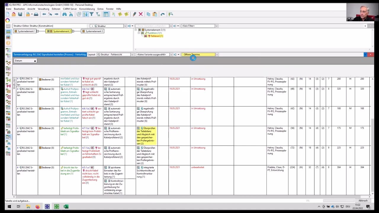 Einführung APIS IQ FMEA Software