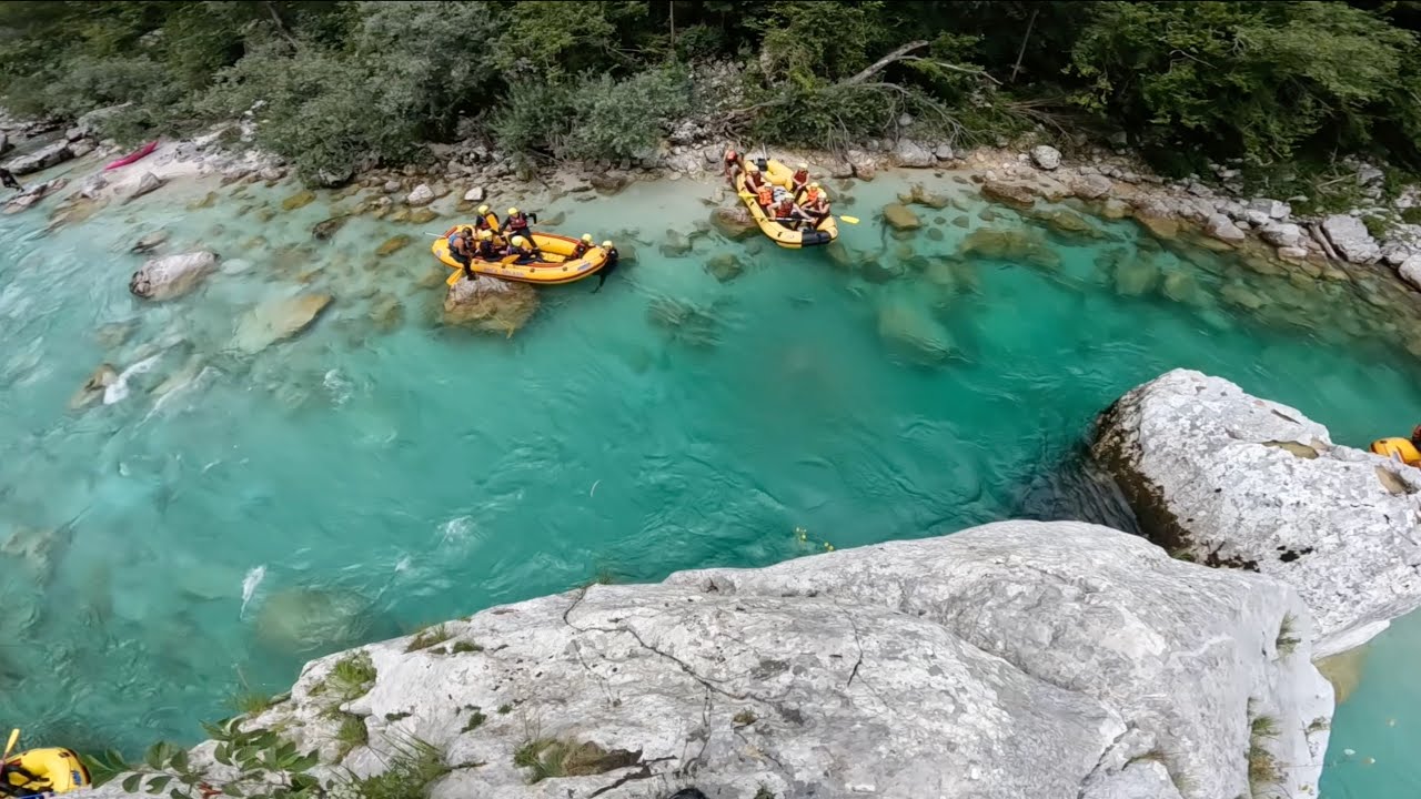 Rafting on Soča River / Slovenia 2025