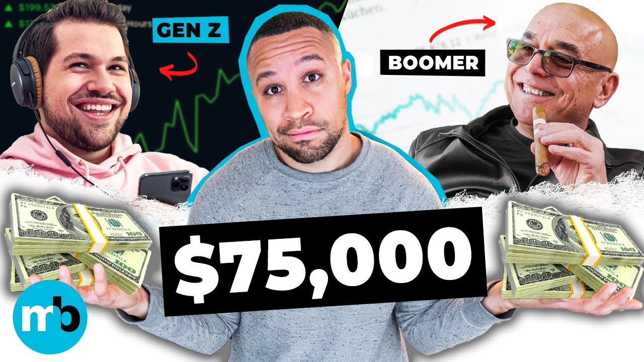 How to Invest $75,000!!! (GEN Z vs BOOMER)
