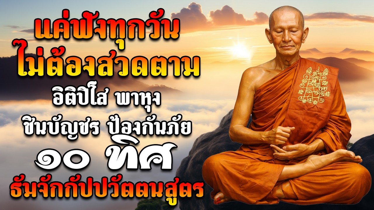 คาถาชินบัญชร 9 จบ ฉบับเต็ม: พร้อมคําอ่าน เสียงชัด