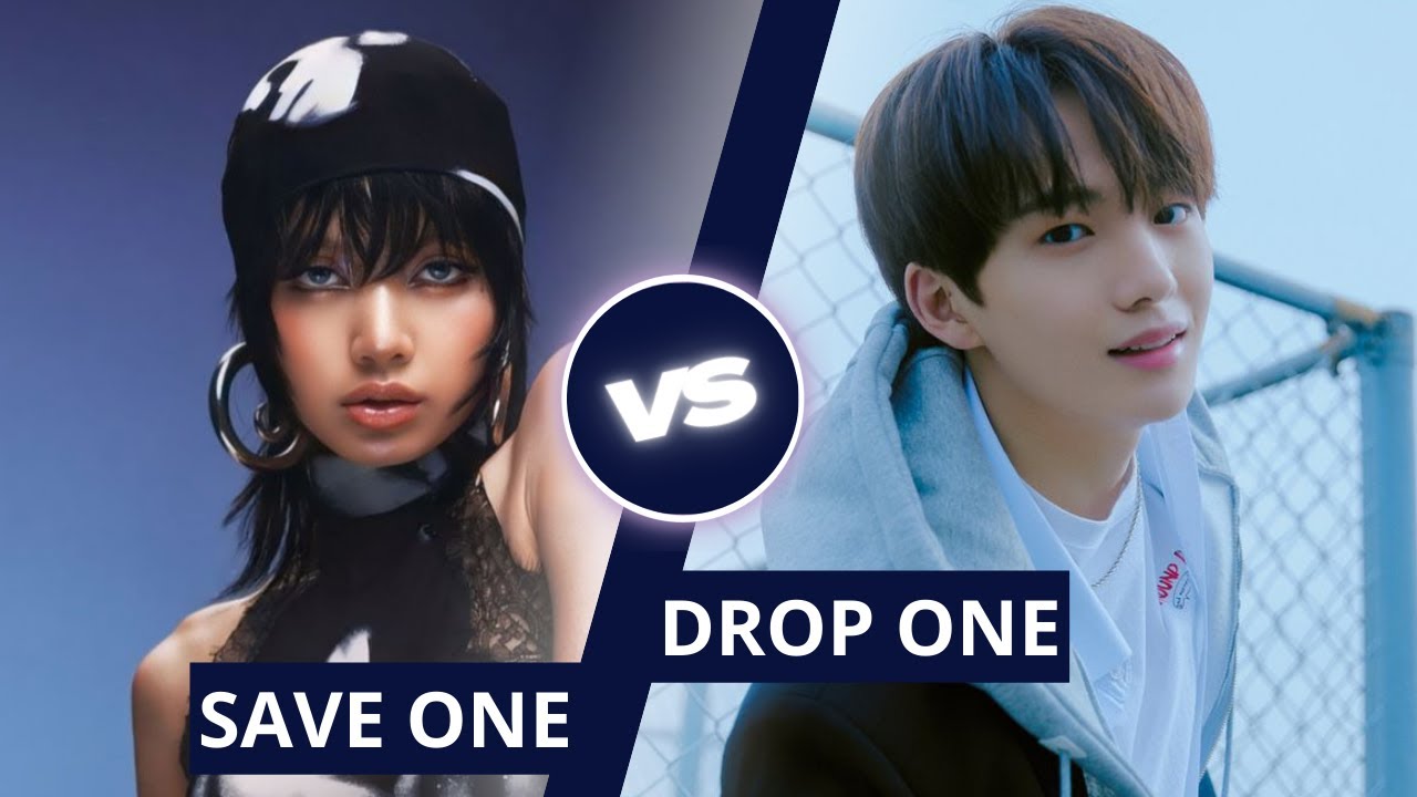 Save one Drop one - same title edition | KPOP GAME