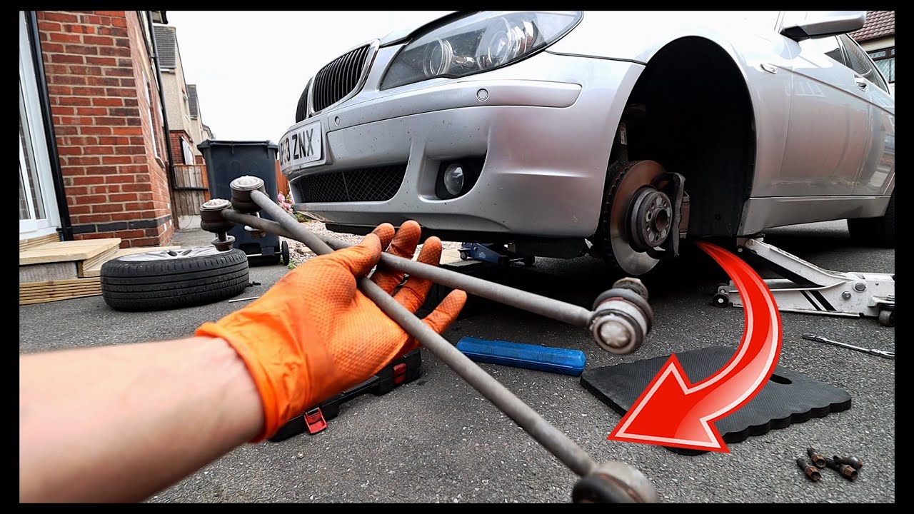 BMW E65 / E66 7 Series Drop Link Sway Bar Link Replacement