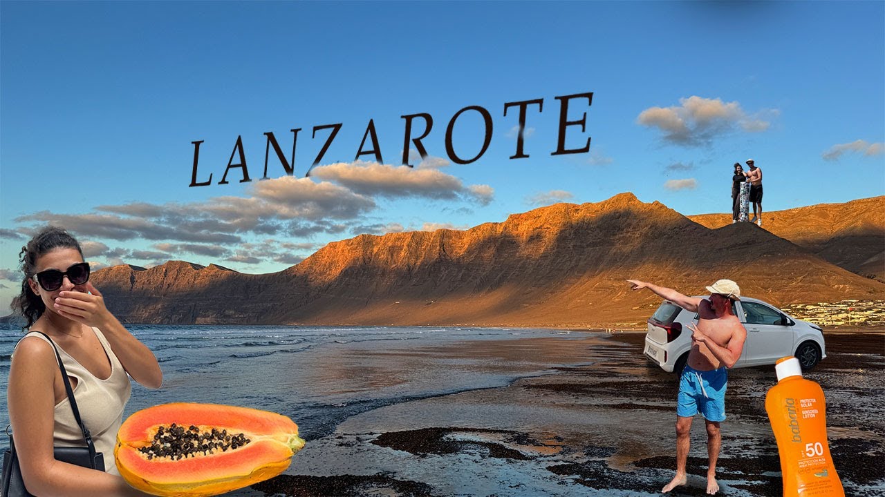 Wir wandern auf einen Vulkan 🌋😍 Strände und Natur auf Lanzarote