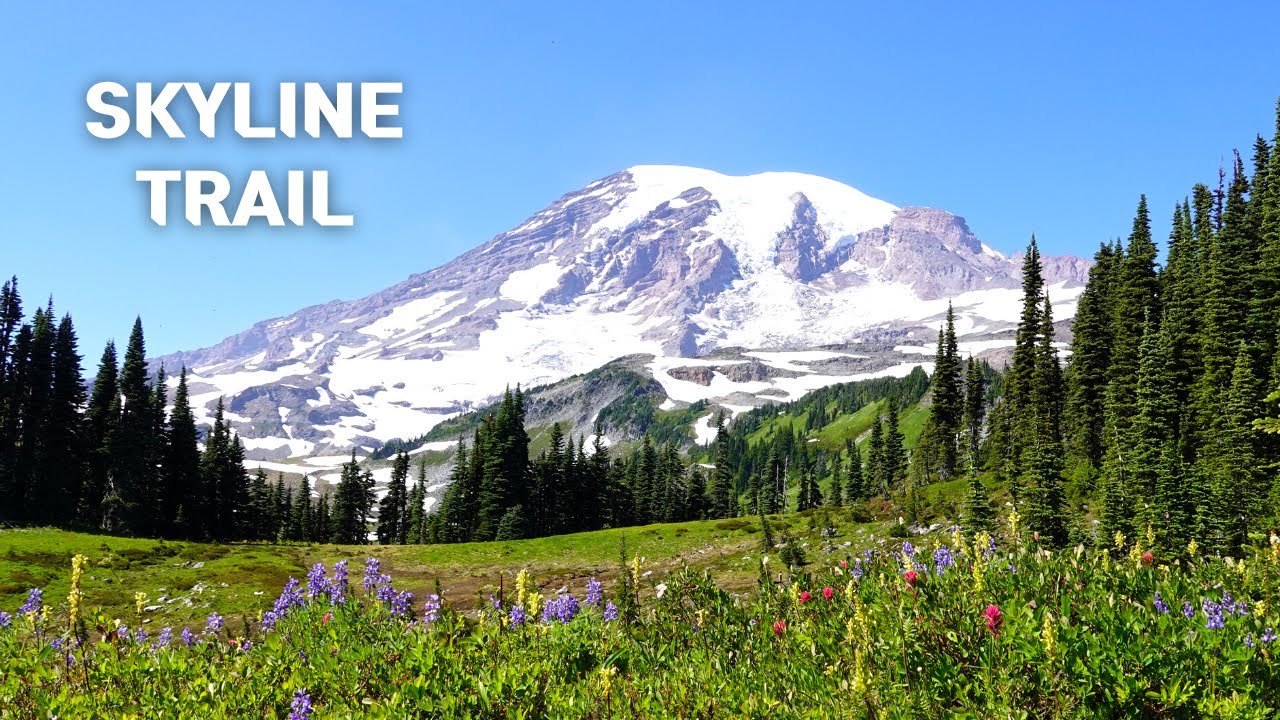 [4K 60p] Skyline Trail | Virtual Hike | Nature Walk