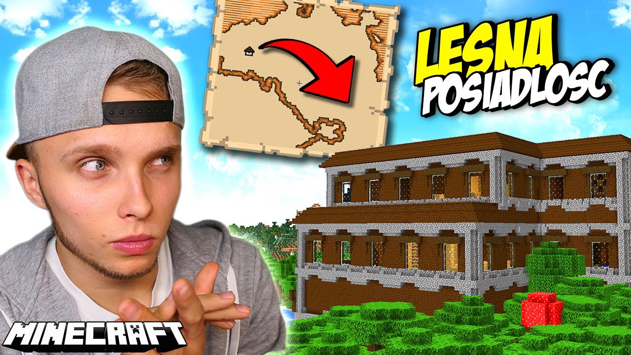 Zdobyłem MAPĘ do LEŚNEJ POSIADŁOŚCI w Minecraft!