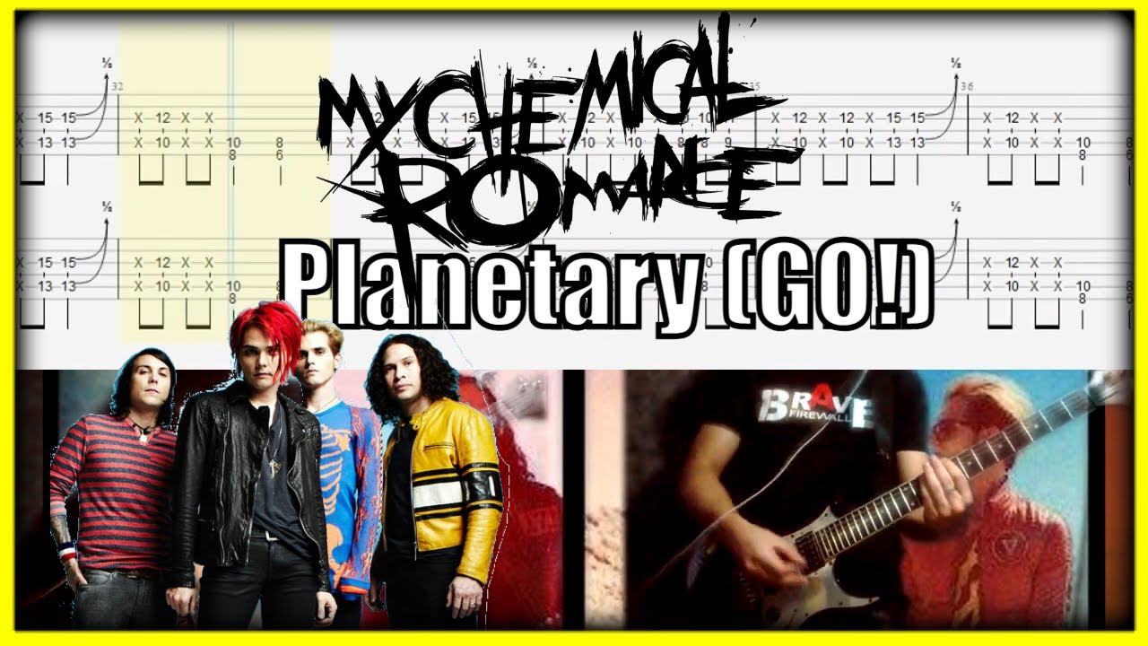 My Chemical Romance Planetary (GO!) Guitar Cover With Tab