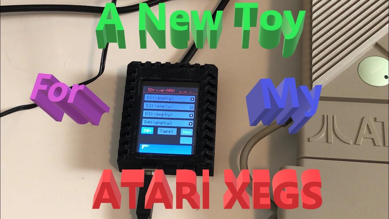 My First Impressions of the Atari S Drive Max