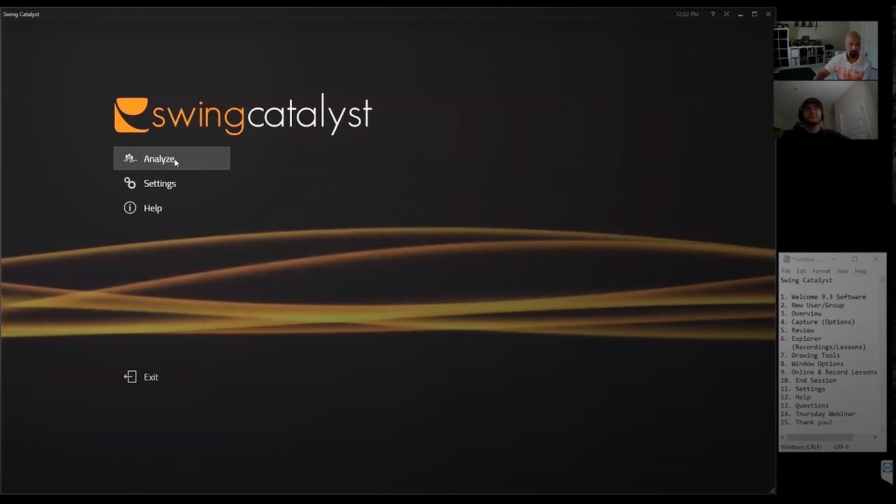 Webinar: Swing Catalyst Software Demonstration