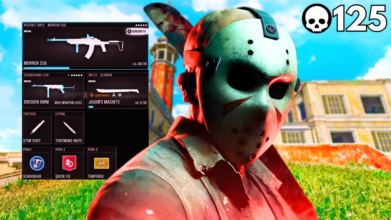 125 Kills with New MERRICK 556 Meta on Rebirth Island 😍🏝️