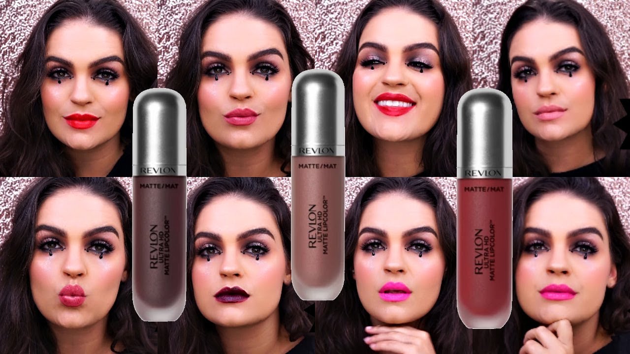 Revlon Ultra HD MATTE?? Lipcolor Review & Swatches