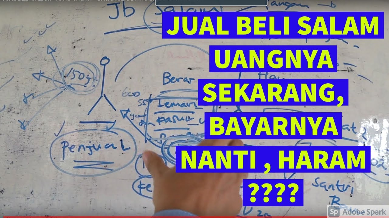 JUAL BELI SALAM - AKAD SALAM - BAYAR SEKARANG BARANGNYA NANTI