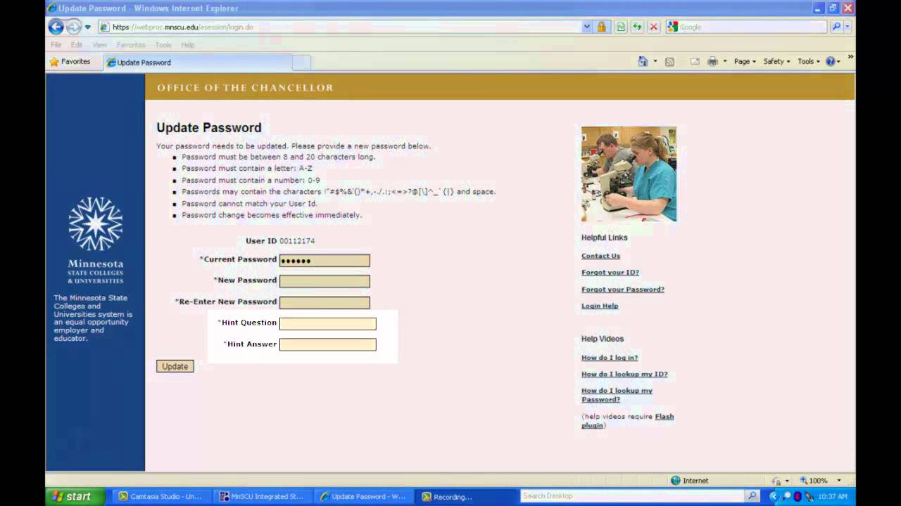Intro to MnSCU E-Services