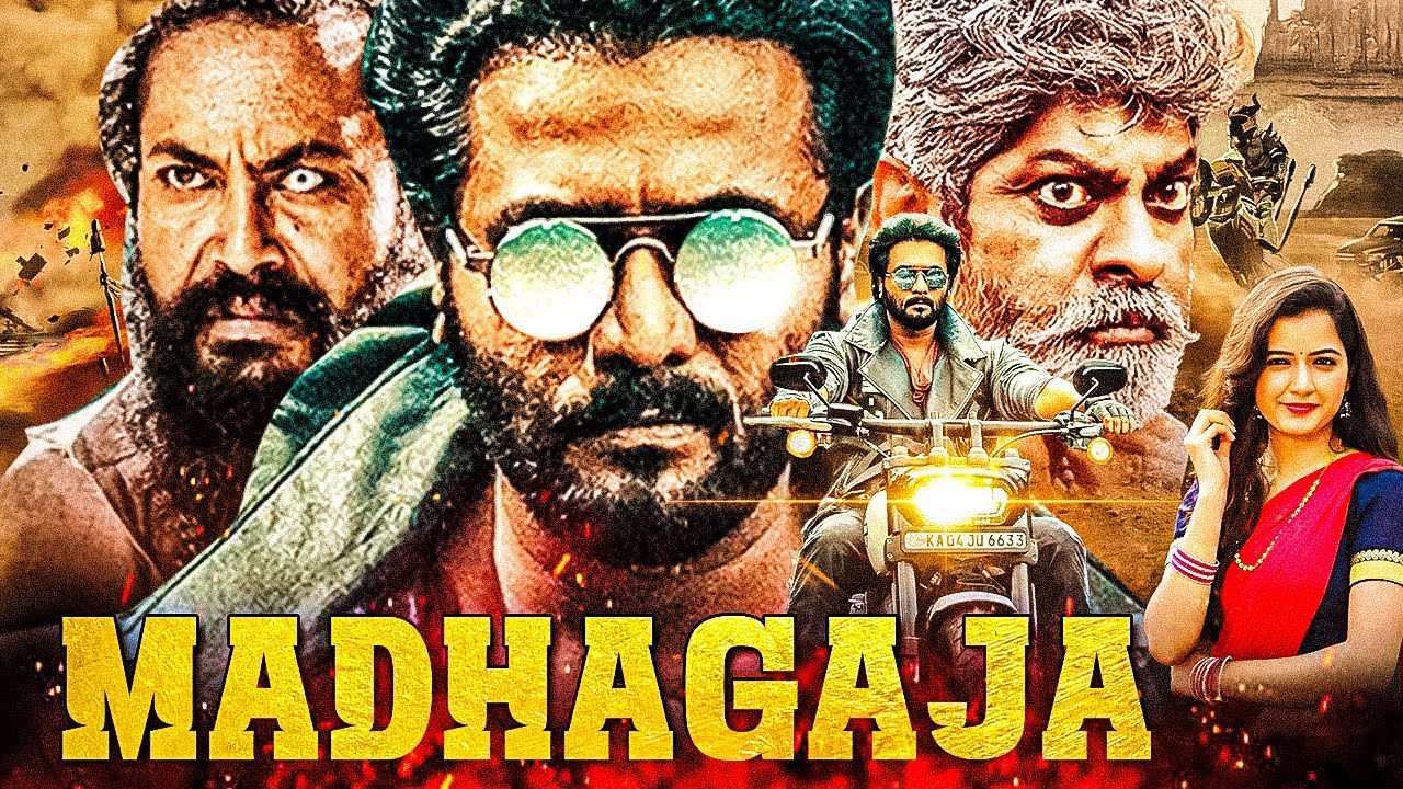 Madhagaja | 2025 South Indian Hindi Dubbed Action Movie | Srii Murali Blockbuster | Ashika Ranganath
