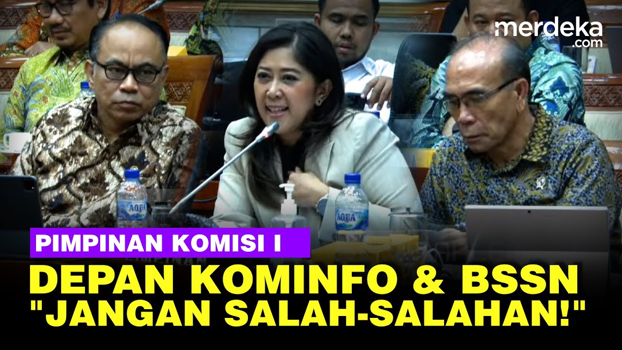 [FULL] Pimpinan Komisi I Emosi Kominfo & BSSN Soal Peretasan PDN: Jangan Saling Salah-Salahan