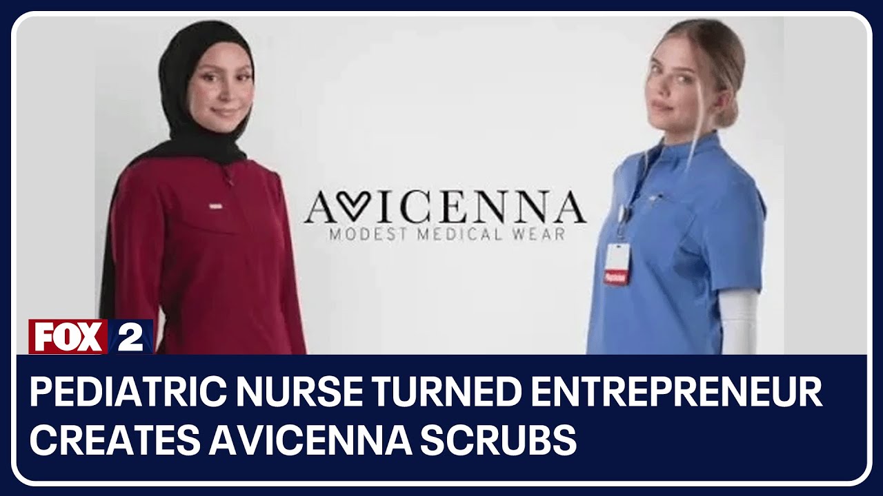 Pediatric nurse turned entrepreneur creates modest and inclusive Avicenna Scrubs