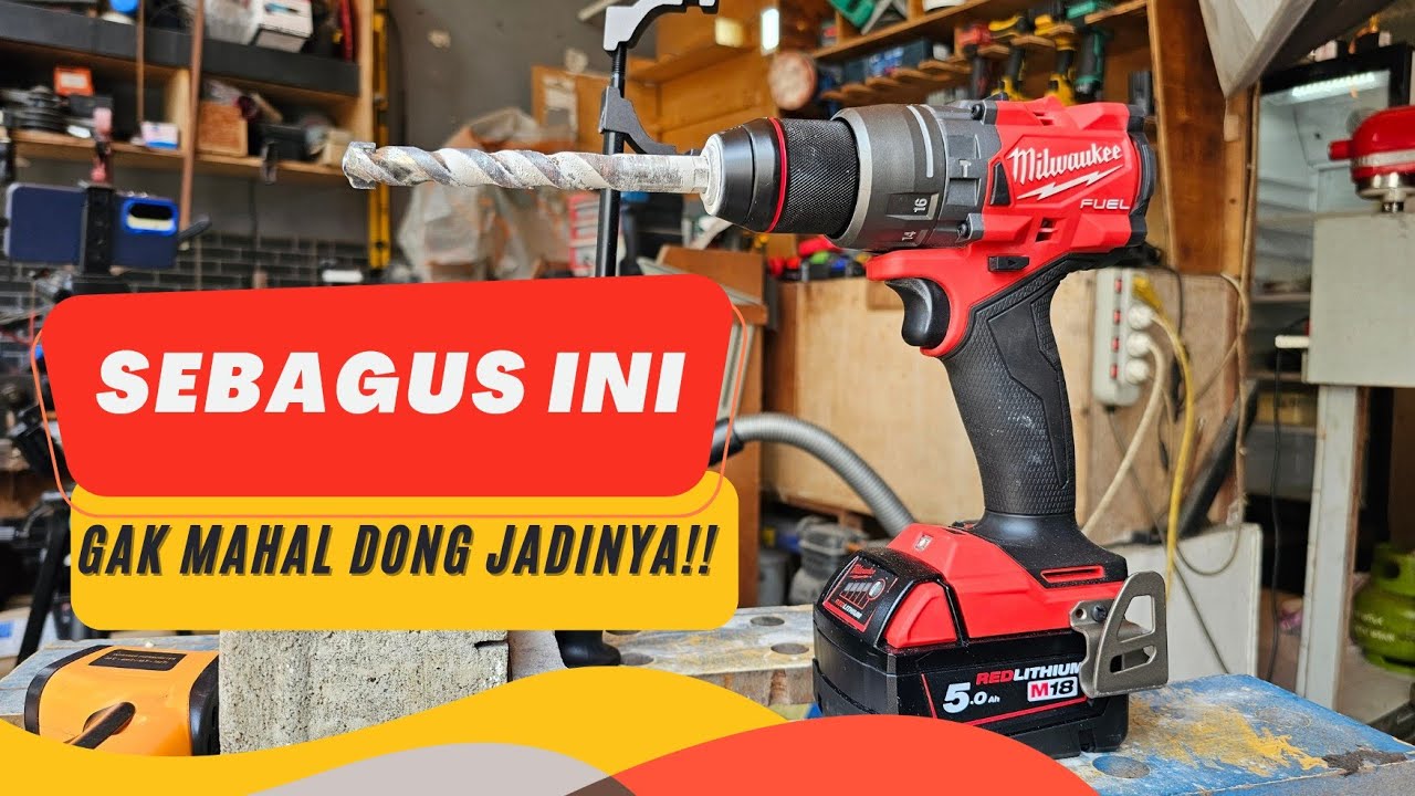 Pantas saja harganya segini!!! || Cordless Brushless Impact Drill Milwaukee M18 FUEL