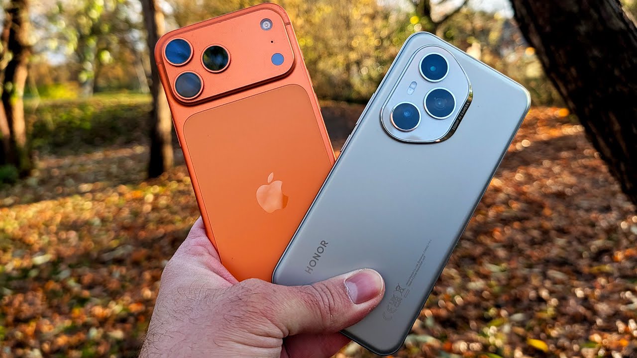 Сравнение камер iPhone 17 Pro Max и Honor 400 Pro